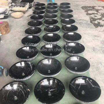 Black Marble Wash Sinks, China Black Marble Sinks, Stone Sinks