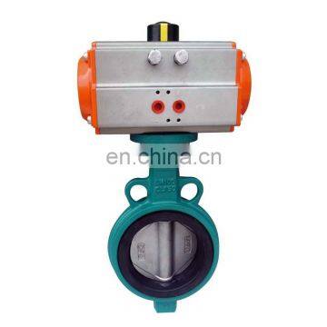 PTFE Sealing Pneumatic Diaphragm Butterfly Valve photo-4