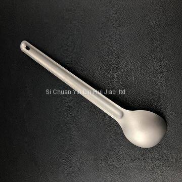 Outdoor Camping Folding Spork Titanium Spoon Fork EDC Gear Light Weight Safe Healthy photo-5