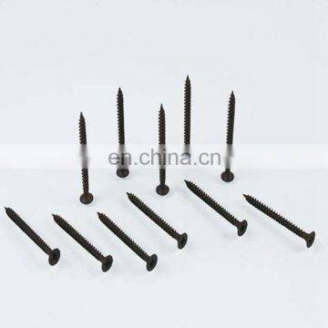 For wood and metal Black phosphate drywall screws Gypsum board self tapping drywall screw