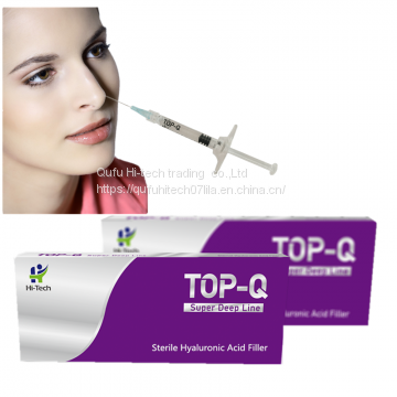 CE certified safety injectable hyaluronic acid dermal filler injection for the nose 2ml