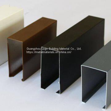 Concave Aluminum Square Pass Office Buildings Stone Pattern