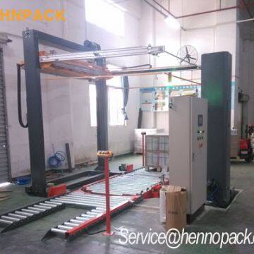 Hennopack-online Turntable Pallet Wrapper With Top Cover Machine photo-3