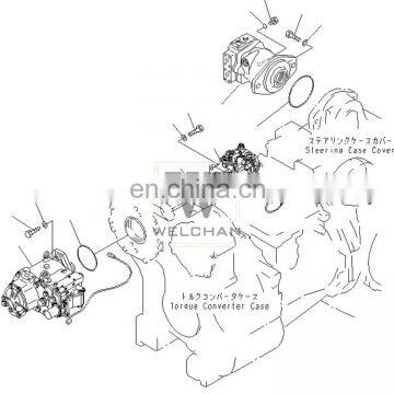 Hydraulic Pump Price List D65WX-15E0 Hydraulic Main Pump 708-1L-00360 Assy Ram Pump