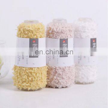 Yarncrafts Quality Guarantee High Quality Knitting Fancy 100% Nylon Ribbon Yarn for Knitting Sweaters