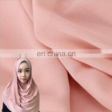 Good quality wholesale muslim chiffon scarf fabric women head scarf fabric