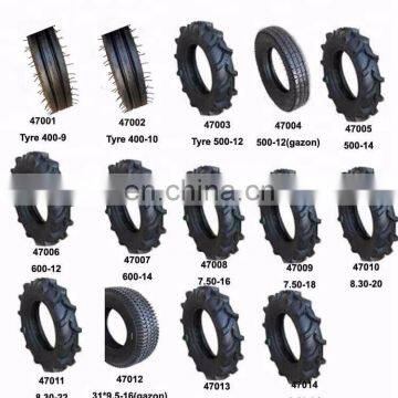 For Japanese Tractor Parts Tractor Spare Part Agricultural Tyres 400-12 photo-4