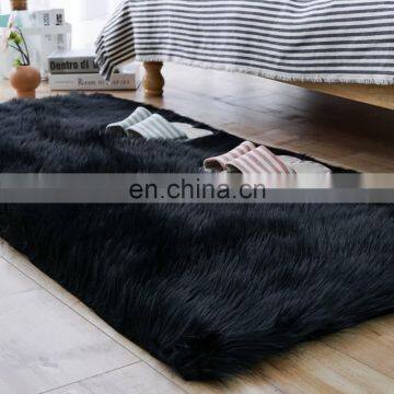 Cheap Modern 3d Shaggy Soft Carpets Rugs Plush Washable Bedroom Carpet photo-3