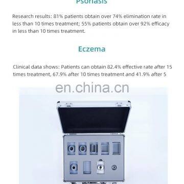 2020 GSD Эксимерный лазер 308нм для лечения псориаза и витилиго. Переносной ламповый источник ультрафиолетового излучения, прибор для УФВ-фототерапии и светотерапии photo-4