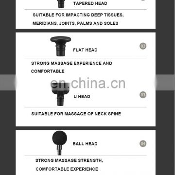 Ready To Ship Electric 20W Body Massager Handle Deep Vibrating Mini Massage Gun Brushless Motor Massager Gun photo-6