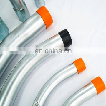 hot dip galvanized imc conduit elbow with a smooth welded seam