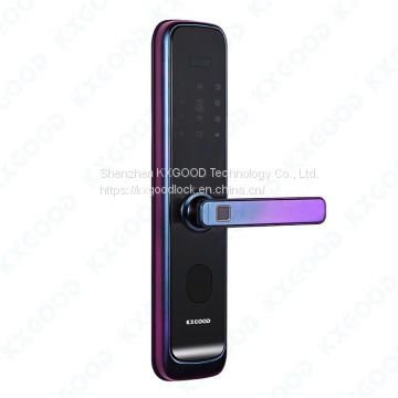 Smart Handle Fingerprint Digital Safe Lock for Home Door KXG-F3