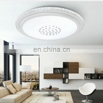 modern luxury crystal ceiling light dining room 2 colors changed LED ceiling lamp