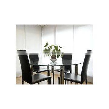 High Quality Clear Round Tempered Glass Table Tops