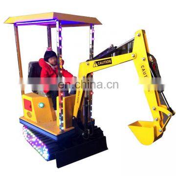 Manufacturers playground mini small Electric amusement excavator wholesale price