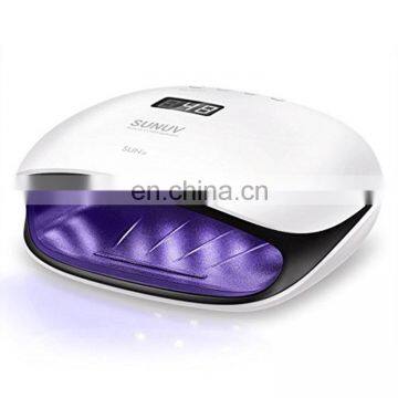 SUNUV 48W UV LED Light Lamp Nail Dryer for Gel Polish with Auto Sensor Professional Nail Art Tools