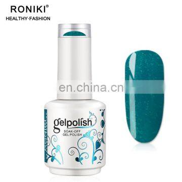 Soak off uv Led Color RONIKI Fashion Series Three Step Nail Gel Polish