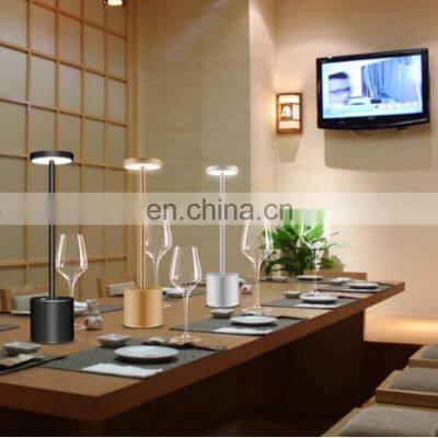 2020 Lampe De Chevet Lampara De Mesa Dinner Light With Rechargeable Battery photo-4