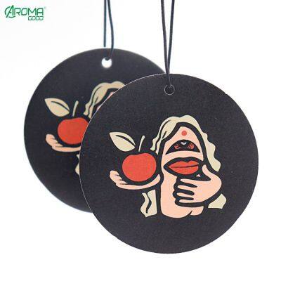 Paper Air Freshener Hanging Car Freshener Custom Organic Paper Car Air Freshener Hanging photo-5