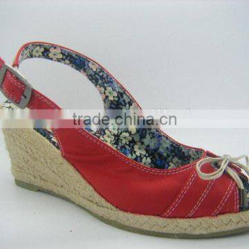 2016 High Heel Wedges Espadrille Women's Casual Shoes photo-4