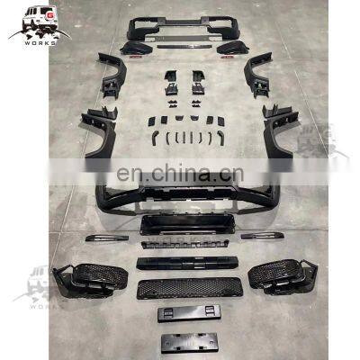 W464 BS body kit for g550 g500 g63 PP material front bumper rear bumper over fenders W464 auto parts body kit
