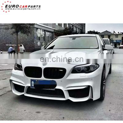 5 series F10 F18 to M4 look body kit full set with front bumper fender ducts rear bumper for F10 to M3 M4 look