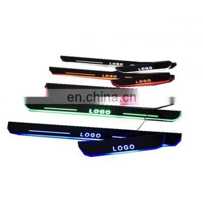 Led Door Sill Plate Strip step light door decoration step for volkswagen golf 6 7 vw mk6 mk7 dynamic sequential style