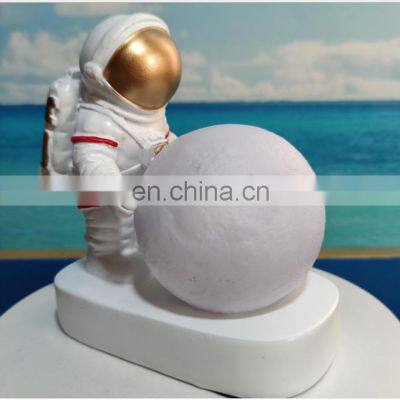 2021 New Trending Product spaceman sitting on the table Moon Lamp LED Light Decoration