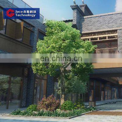 Realistic 3D architectural rendering ancient building 3d design service