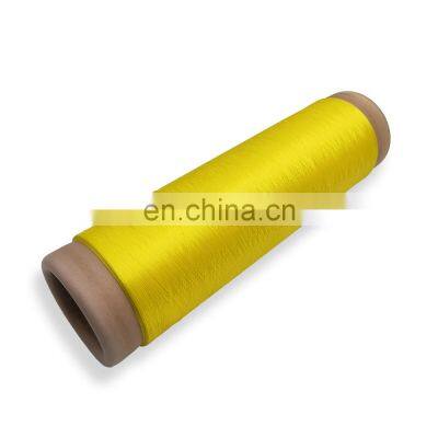 Best price from china Fancy dyed Polyester yarn dty dty polyester yarn 150d/96f