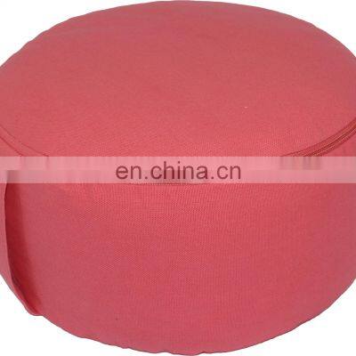 New private label best quality Indian manufacture Round zafu Meditation cushion