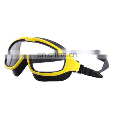 High Definition Fog Proof Swimming Glasses With Large Frame And High Plating Fog Proof Swimming Glasses