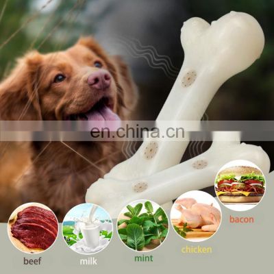 almost indestructible dog grind teeth bone toy with flavor high quality dog bone