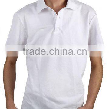 Polo White shirt 100% cotton high quality fashion tShirt Sleeve polo shirt