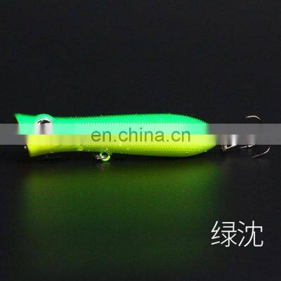 High End 7.5cm 12g Hard Plastic Fishing Popper Lure Popper Bait photo-4