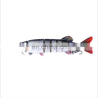 Multi-jointed 5 Colors 20.5cm/69g Trolling Lure Minnow for Freshwater Saltwater photo-4