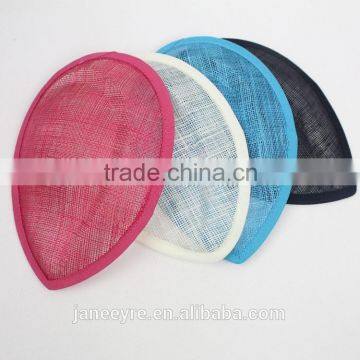 Wholesale Ladies Fascinator Hat Sinamay Base 13.5cm Decorated Bridal Headpiece photo-2