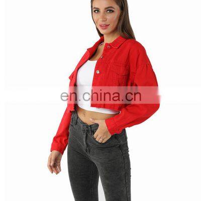 Factory Wholesale Denim Denim Truck Jacket Denim Jacket Women's Loose Jacket