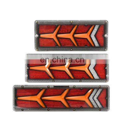 2x 12/24V Led Car Rear Light Super Bright Flow Steering Turn Signal Lamp for Truck Trailer Caravan UTE Camper Fog Lamp Taillight