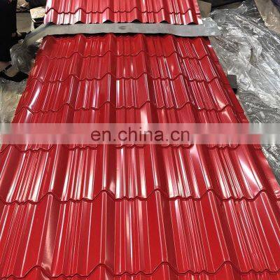 Cgcc Ral7021 Color Coated Corrugated Sheet Galvanized Iron Sheets photo-4
