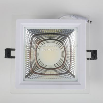 High Power Glass Recessed Cob 5w 7w 12w 18w 25w 30w Glass Led Down Light