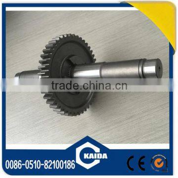 Gear with shaft CNC machining parts