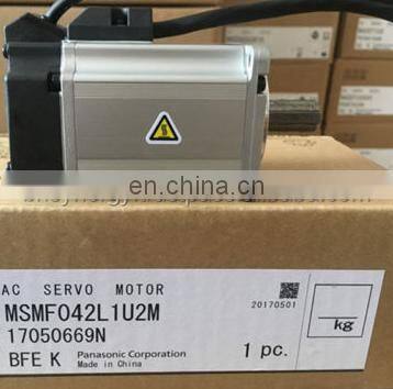 MSMF042L1U2M Panasonic Servo Motor A6Series New Orignal 400W Motor Without Brake photo-2
