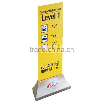 Top Quality Display Floor Stand-airport Advertising Display Boards-Pop Stand up Board photo-3