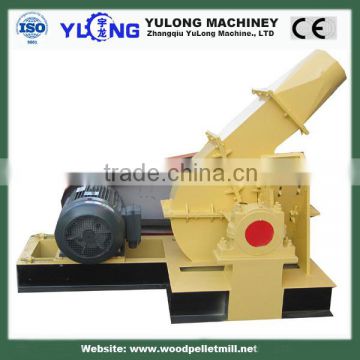 Yulong wood shredder chipper to shred wood logs diametter 25cm ,long 1m BLEECH HARD WOOD to 3mm sawdust from 22kw to 40kw max