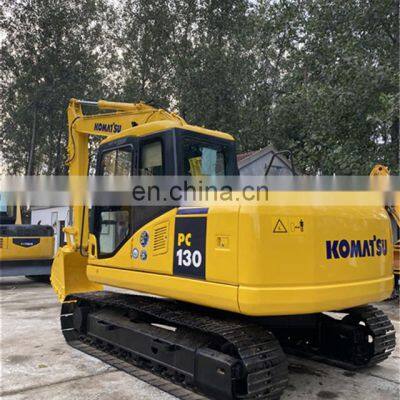 Komatsu used crawler excavator with breaker line , Middle size komatsu excavator , Komatsu pc120-6 pc130-7