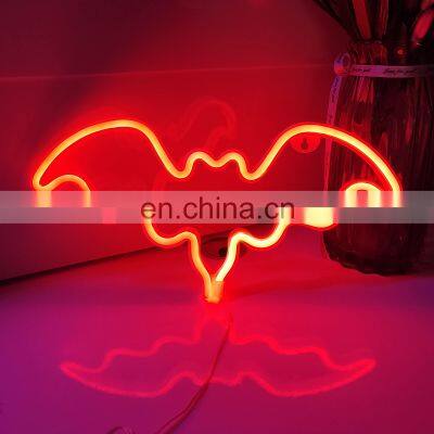 Drop Shipping Led channel letter logo sign wall mounted decorative Shape Lamp Night Custom LED Neon logo sign for wall Decor