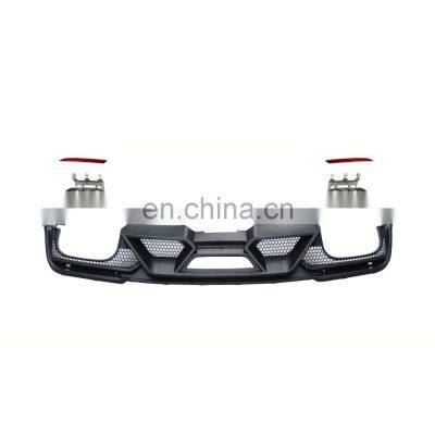 Factory Hot Sale Modified Rear Lip Diffuser with Tail Throat Car Back Lip for MUSTANG GT500 2018-2020