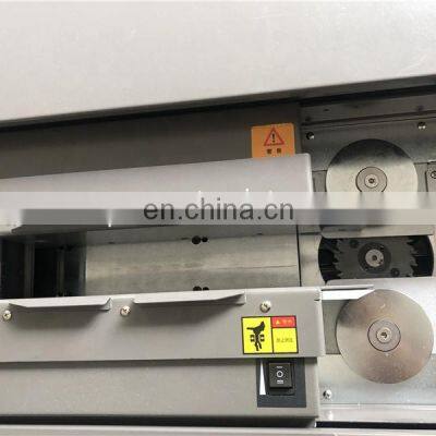 UK5 Semi Automatic Hot Thermal Glue Spine Book Binder, Hotmelt Eva Glue Notebook Binding Machine