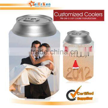 Promotional foldable drink cooler for 330ml can holder